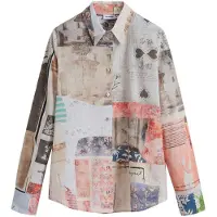 Desigual T-shirt mélange de couleurs