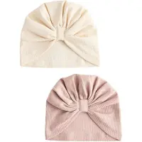 Next Bonnet rose / blanc cassé