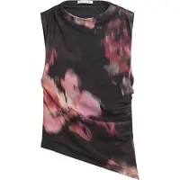 Bershka Haut vert / rose ancienne / rouge / noir