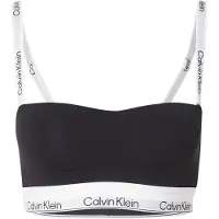 Calvin Klein Lv00qf8497 Bandeau Bralette Bra Noir XL Femme