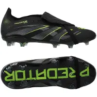 Adidas Predator Elite Fold-over Tongue Fg Junior Football Boots Noir EU 31 Enfants