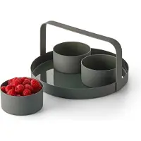 Philippi Jeu de plateau de service Clara 4 pcs ø 26x14 cm