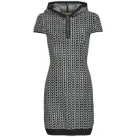 Michael Kors Robe courte MK JACQ HOODED ZIP DRS femmes - Multicolore - EU XS