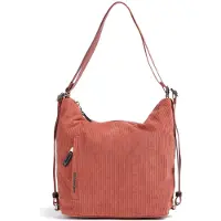 Mandarina Duck Hunter Velvet Slide Medium Shoulder Bag Orange
