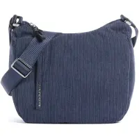 Mandarina Duck Hunter Velvet Hobo, pour femmes, couleur bleu