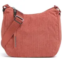 Mandarina Duck Hunter Velvet Hobo Medium Shoulder Bag Orange