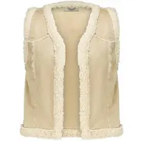 Deeluxe Gilet 'Svany' beige / écru