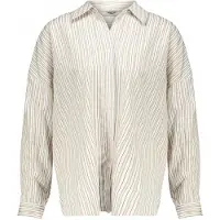 Deeluxe Chemisier 'Owany' beige / noir / blanc