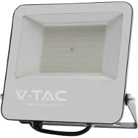 V-TAC 44106 Projecteur LED 'Slimline 100W' 16000lm, IP65, aluminium, pour installations sportives et panneaux publicitaires