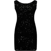Deeluxe Nelly Sleeveless Short Dress Noir M Femme