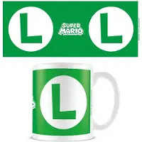Nintendo Super Mario - Luigi, Tasse, Vert, Blanc, Multicolore