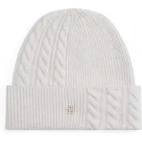 Tommy Hilfiger Bonnet 'ELEVATED CHIC' gris clair