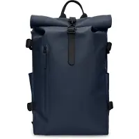 Rains - Sac à dos 28L - Rolltop Rucksack Large W3 Navy