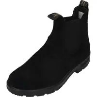 Blundstone Bottes '585 Chelsea Boot Waxed Nubuk Leather' noir