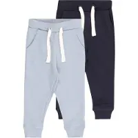Minymo Pantalon bleu marine / bleu-gris