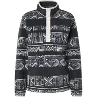 Columbia Benton Springs Printed Snap Half Zip Fleece Noir XS Femme