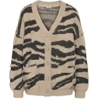 Noisy May Cardigan brun foncé / taupe