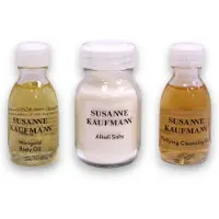 Susanne Kaufmann Coffret de la collection Susanne's Home Spa : Nettoyants visage Gel purifiant sans paraben pour le visage 30 ml + Lotions et crèmes po