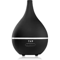 THD Diffuseur d'arômes et humidificateur d'air ultrasonique Niagara Black