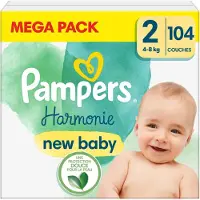 Pampers Harmonie - New Baby Taille 2 104 pc(s) Couches