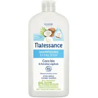 Natessance Shampooing Doux Coco Bio et Kératine Végétale 500 ml Shampooing