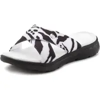 Venice beach Mule noir / blanc