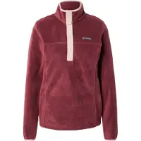 Columbia Benton Springs Ii Snap Half Zip Fleece Rouge XS Femme