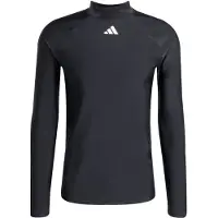 Adidas T-Shirt fonctionnel 'Long Sleeves' noir / blanc