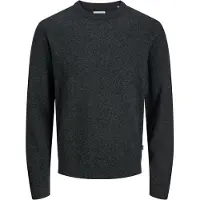 Jack & Jones Pull-over 'JJEPerfect' noir chiné