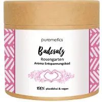Puremetics Sels de bain, Roseraie (450 g)