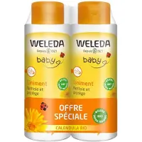 Weleda Baby Liniment Soin nettoyant pour le Change Calendula Bio 800 ml Baume