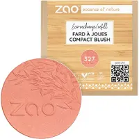 Zao Recharger Blush Compact, 327 Rose Corail (9 G)