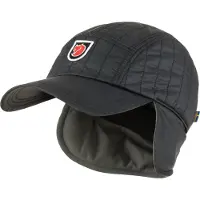 Fjällräven - Casquette chaude avec protège oreilles - Expedition Lätt Cap Black - Taille L/XL - Noir