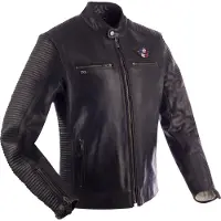 Segura Veste en cuir de moto Riverton, noir, L