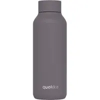 Quokka Bouteille Isotherme 510 Ml Inox À Double Paroi Étanche Gris Foncé