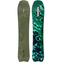 K2 Snowboard - Snowboard freeride - Excavator 2026 en Bois - Taille 158 cm - Kaki