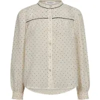 Co'Couture Chemisier 'Francisca' noir / blanc cassé