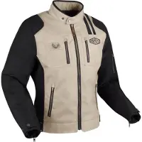 Segura Veste textile pour moto Scorpio, noir/beige, M