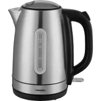 Tornado TKE-01401ZA-GS, 1,7 l, 2200 W, Noir, Argent, Acier inoxydable, Indicateur du niveau d'eau, Filtration