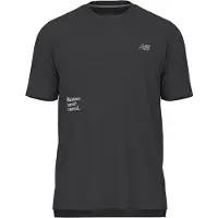 New Balance Athletics Graphic T-shirt Homme - T-Shirts, Noir - Taille S - Poly Jersey