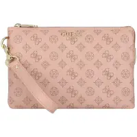 GUESS Trousse de maquillage en textile, Nude