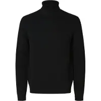Selected Dane High Neck Sweater Noir L Homme