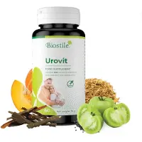 Biostile Gélules Urovit – 60 gélules pour soutenir le système urinaire masculin et maintenir un taux de testostérone normal.