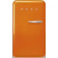 Smeg FAB10LOR6 frigo combine Pose libre 122 L D Orange