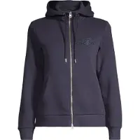 Gant pour femme. 4202588 Sweat à capuche zippé Tonal Shield marine (M), Casuel, Coton