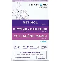Granions Complexe Beauté Peau, Cheveux et Ongles 60 Comprimés