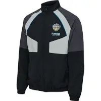 Hummel Hmlloose Track Zipjacket Sw El Paso - black, Taille:XXL