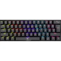 White Shark Clavier mécanique de jeu GK-2022 SHINOBI , US layout, interrupteur bleu, noir