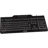 Cherry Kc 1000 Sc Keyboard Noir