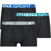 Athena Boxers FRESH Pack de 3 hommes - Noir - EU XL